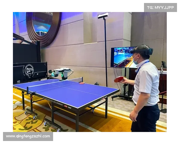 奥运会乒乓球赛场特写观众佩戴AR设备感受旋转球逼真效果 奥运会乒乓球赛场特写观众佩戴AR设备感受旋转球逼真效果